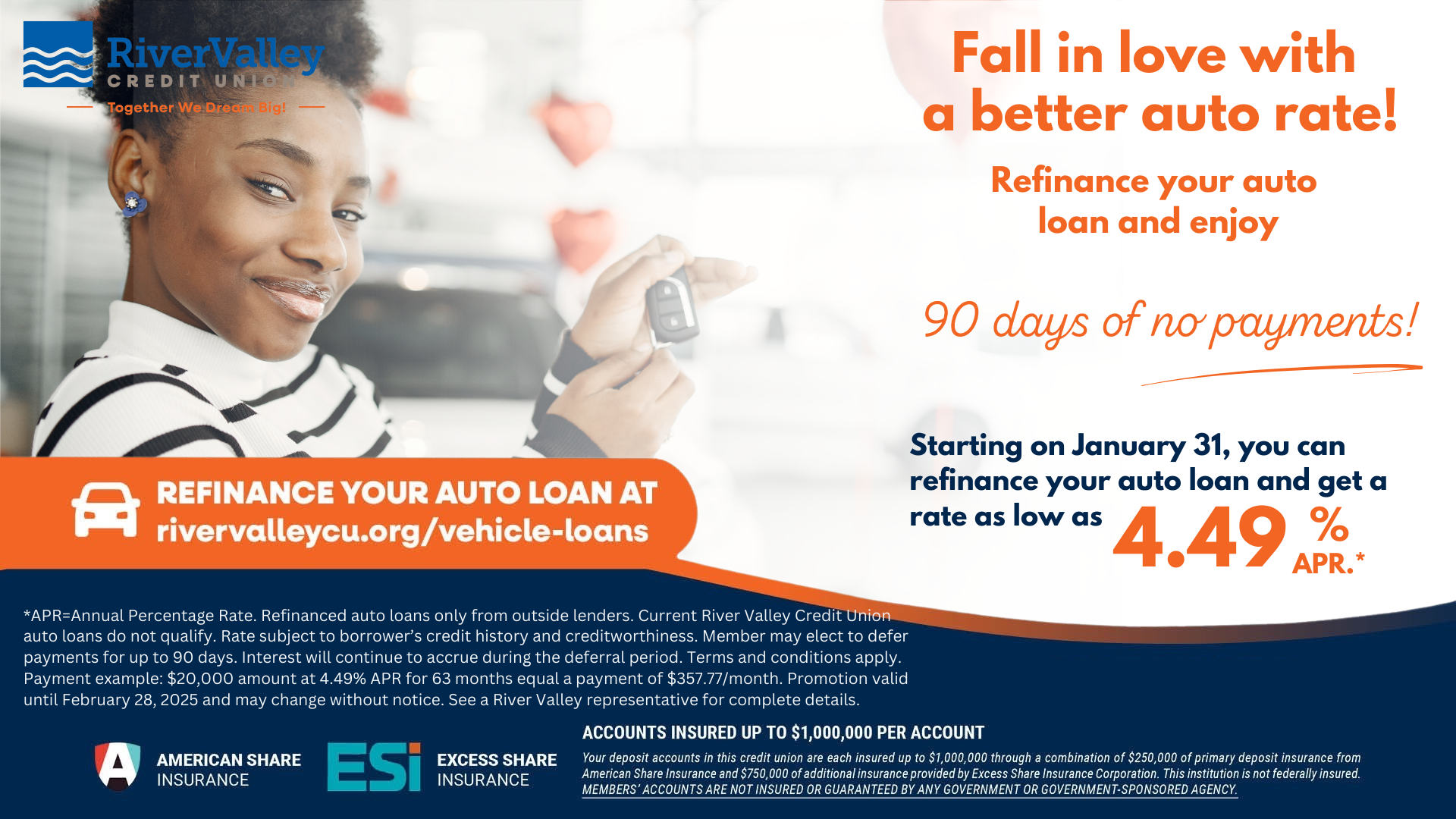 Fall in love with a better auto rate!