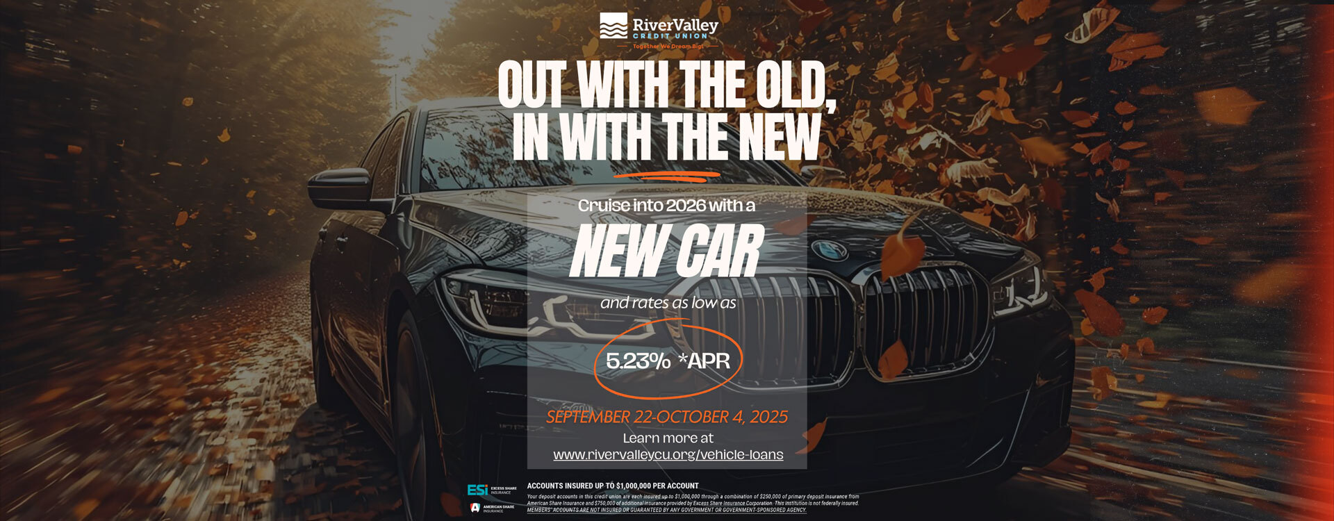 Cruise into 2026 with a NEW CAR and rates as low as 5.23% APR